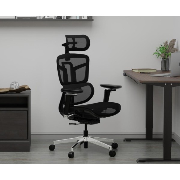 Фото - Кресло офисное Mealux S4 Air Black (арт. HF-S4 M/B)